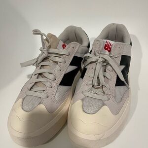 New Balance Cream and Black Shoes